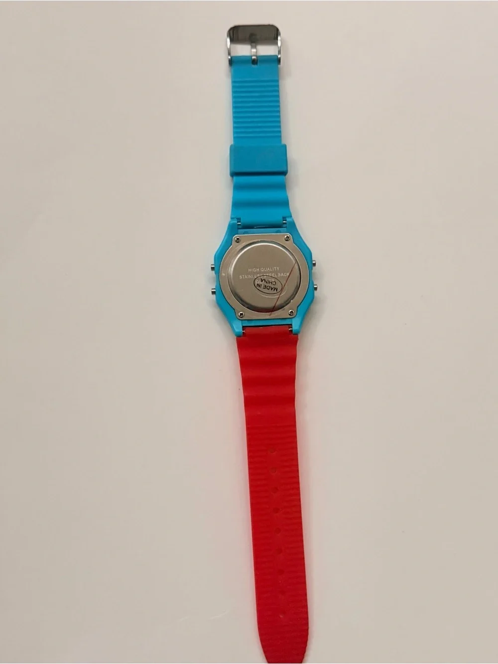 Colorblock Indiglo 90s Watch
